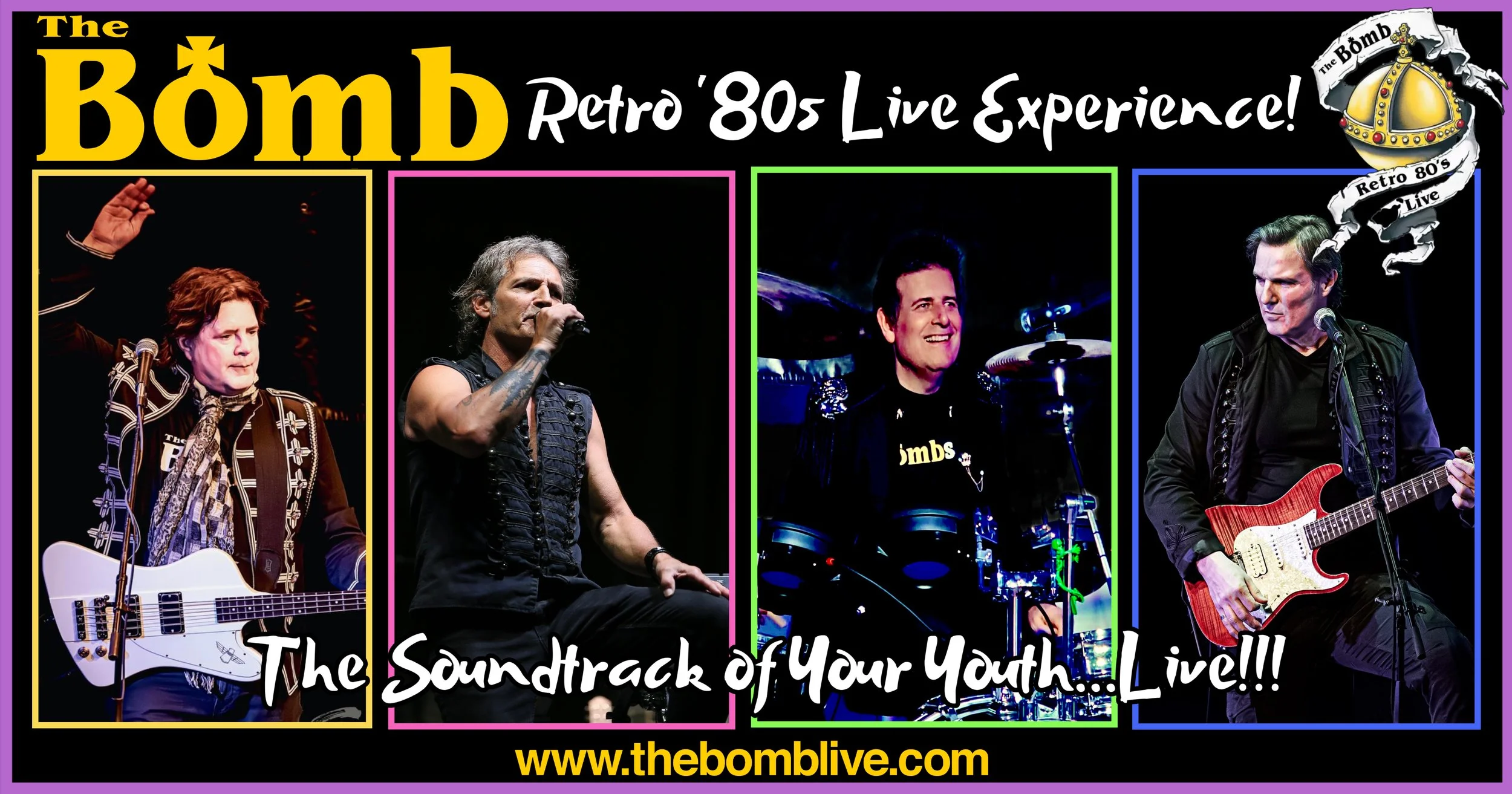 The Bomb - A Retro '80s Live Experience — Stirling Festival Theatre